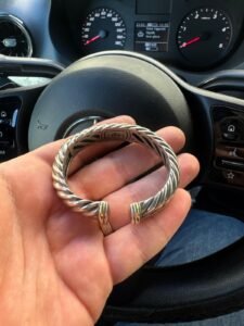 vendre son bracelet en argent massif