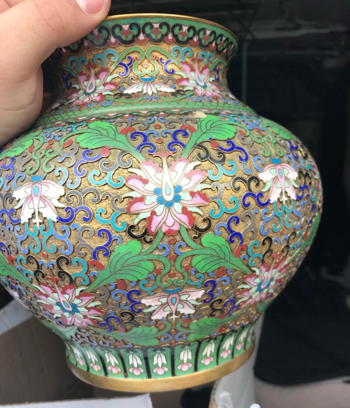 achat de vase gallé